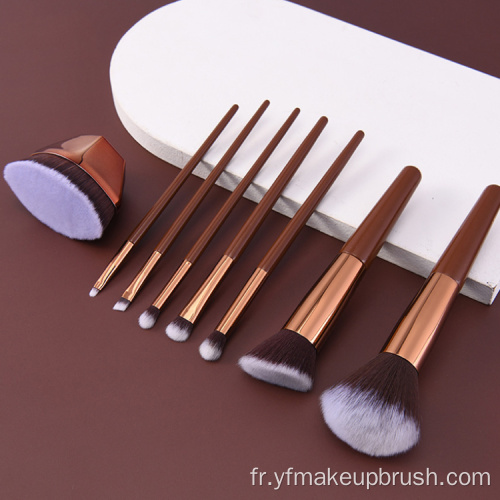 Ensemble de brosse de maquillage de brosse de maquillage haut de gamme